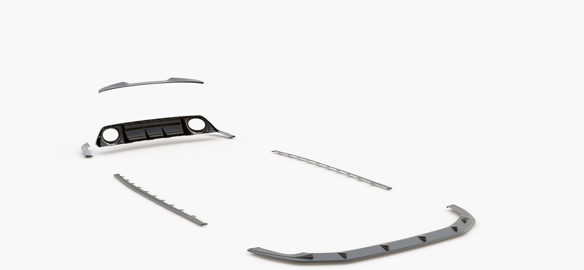 Maxton Carbon Set of Splitters Audi RS3 8Y Sedan