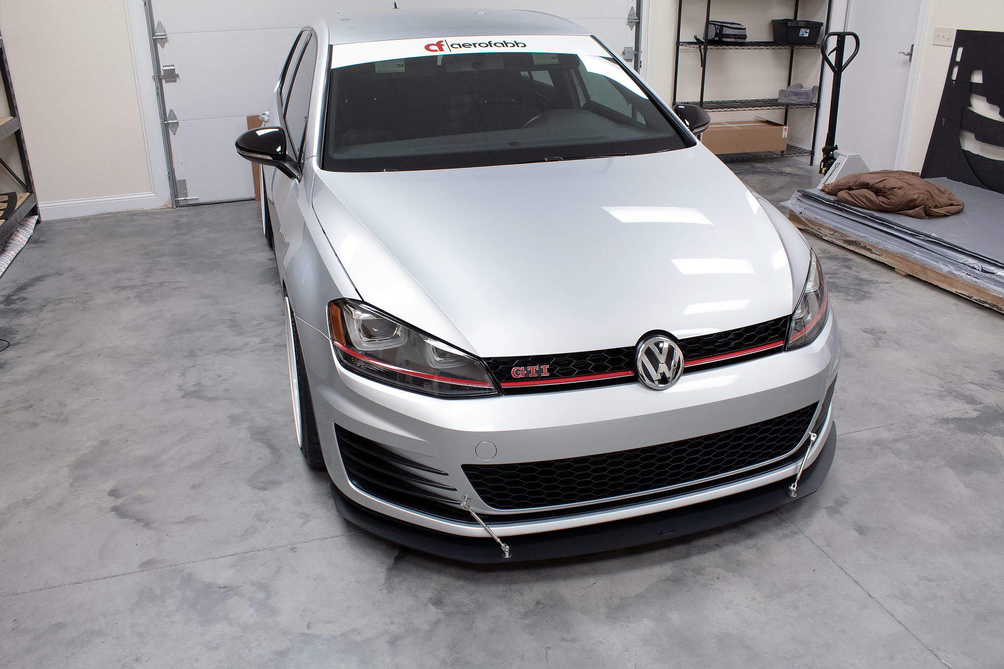 aerofabb V1 Front Splitter VW Golf Mk7 GTI (Prefacelift)