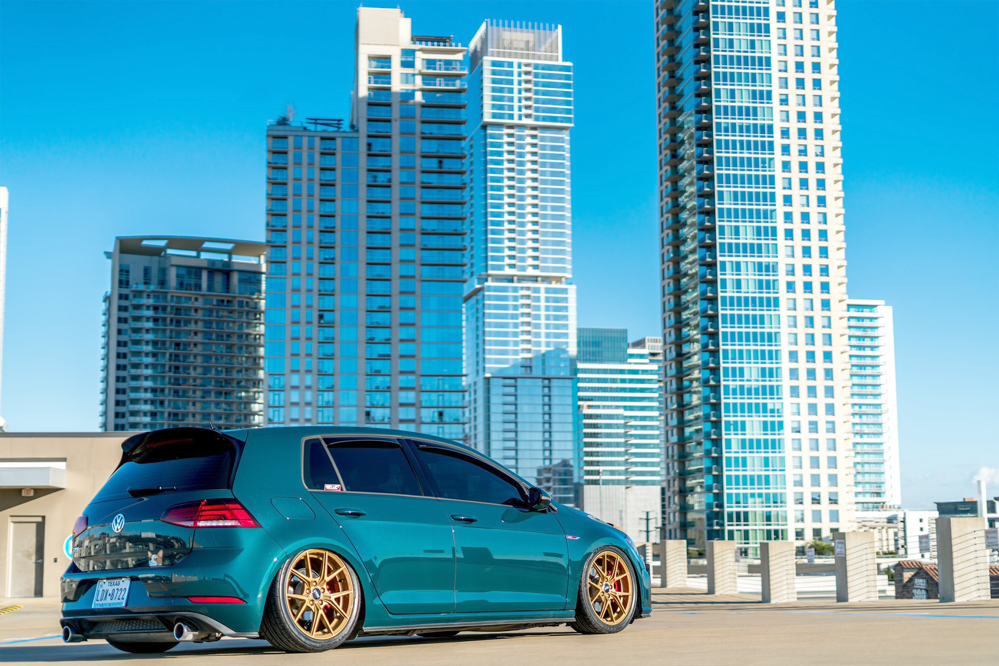 aerofabb Spoiler Extension VW Golf Mk7 / Mk7.5 GTI & R