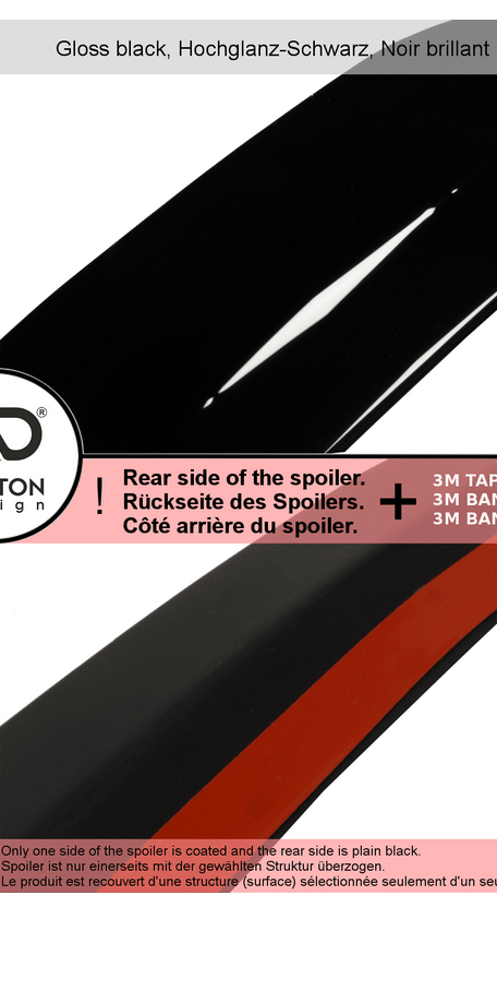 Maxton Design Spoiler Cap 2015-2021 Subaru WRX STI
