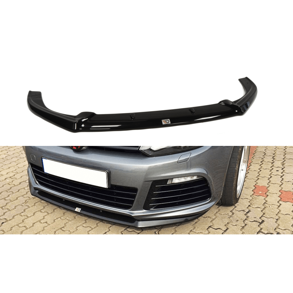 Maxton Design Front Splitter Cupra Style VW Golf Mk6 R Front Lip