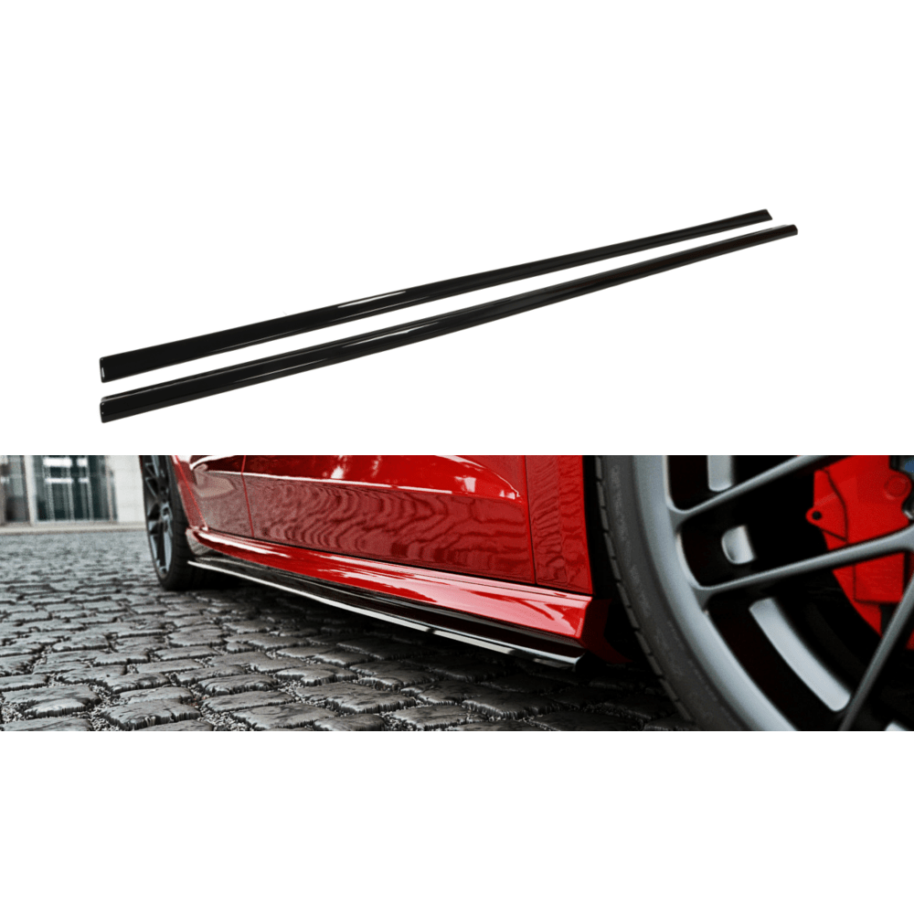 Maxton Design Side Skirts Audi S3 8V / A3 S-Line 8V Hatch Back