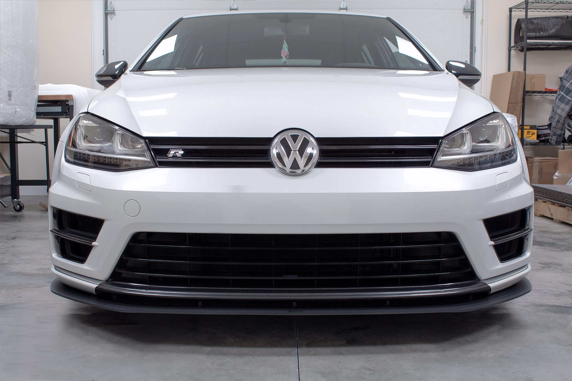 aerofabb V2 Front Splitter VW Golf Mk7 R (Prefacelift)