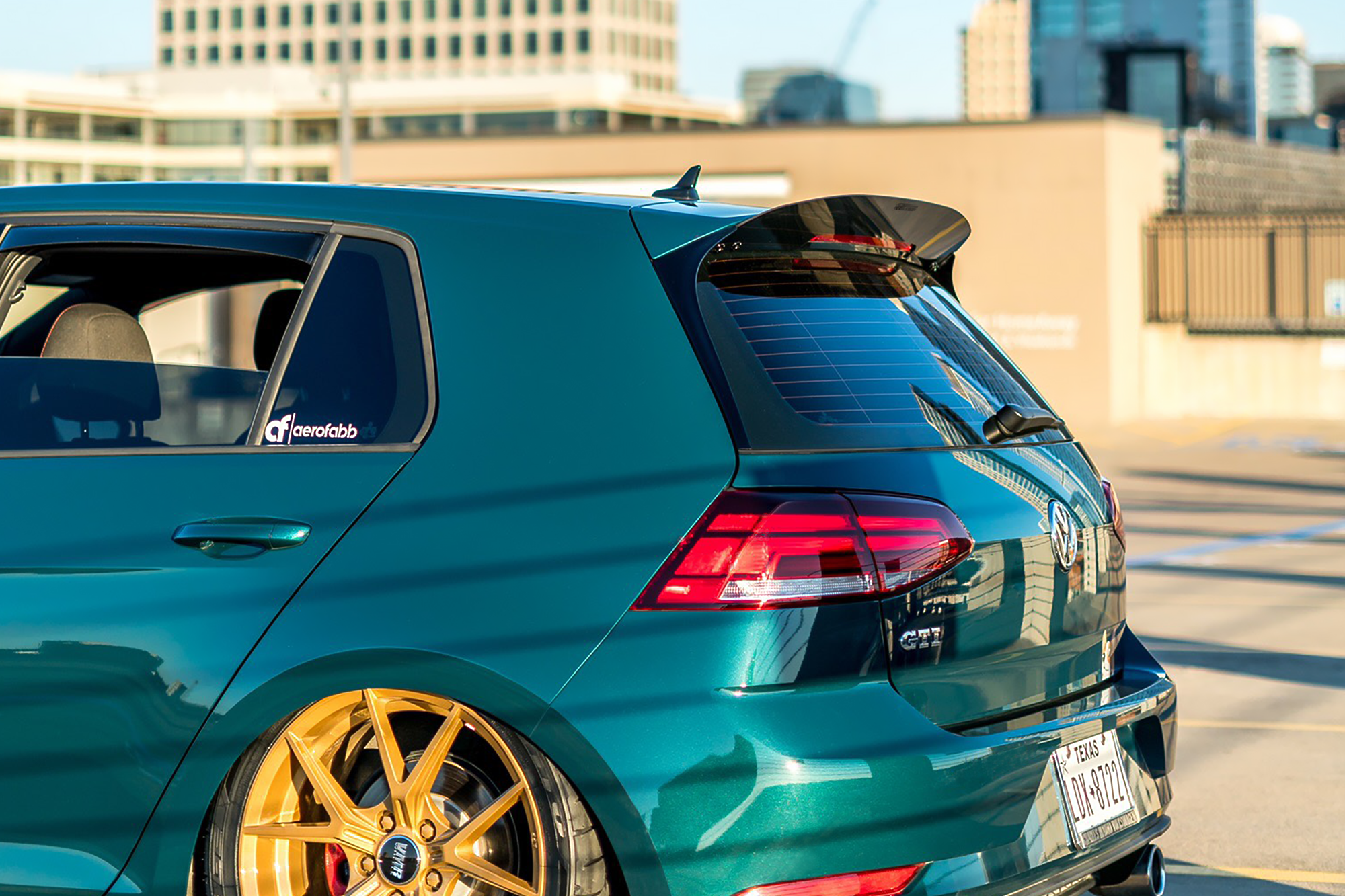 aerofabb Spoiler Extension VW Golf Mk7 / Mk7.5 GTI & R