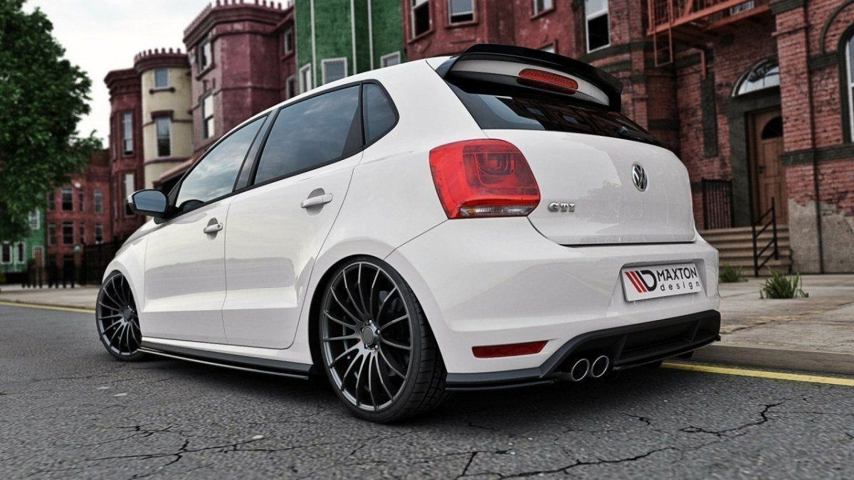 Maxton Design VW Polo Mk5 GTI Spliiter + Skirts + Diffuser + Spoiler Cap