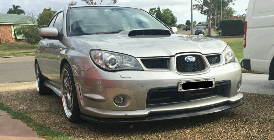 2006-2007 Hawkeye Subaru WRX STI GD Front Lip