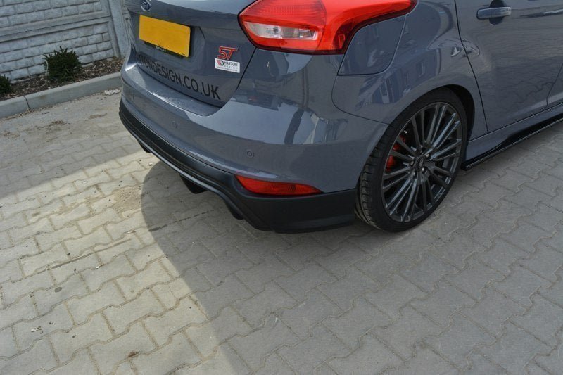 Maxton Design Front Ford Focus Mk 3 ST Rear Diffuser (Facelift)