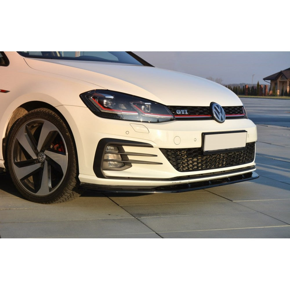 Maxton Design Front Splitter VW Golf Mk7.5 GTI Ver1 (Facelift) Front Lip