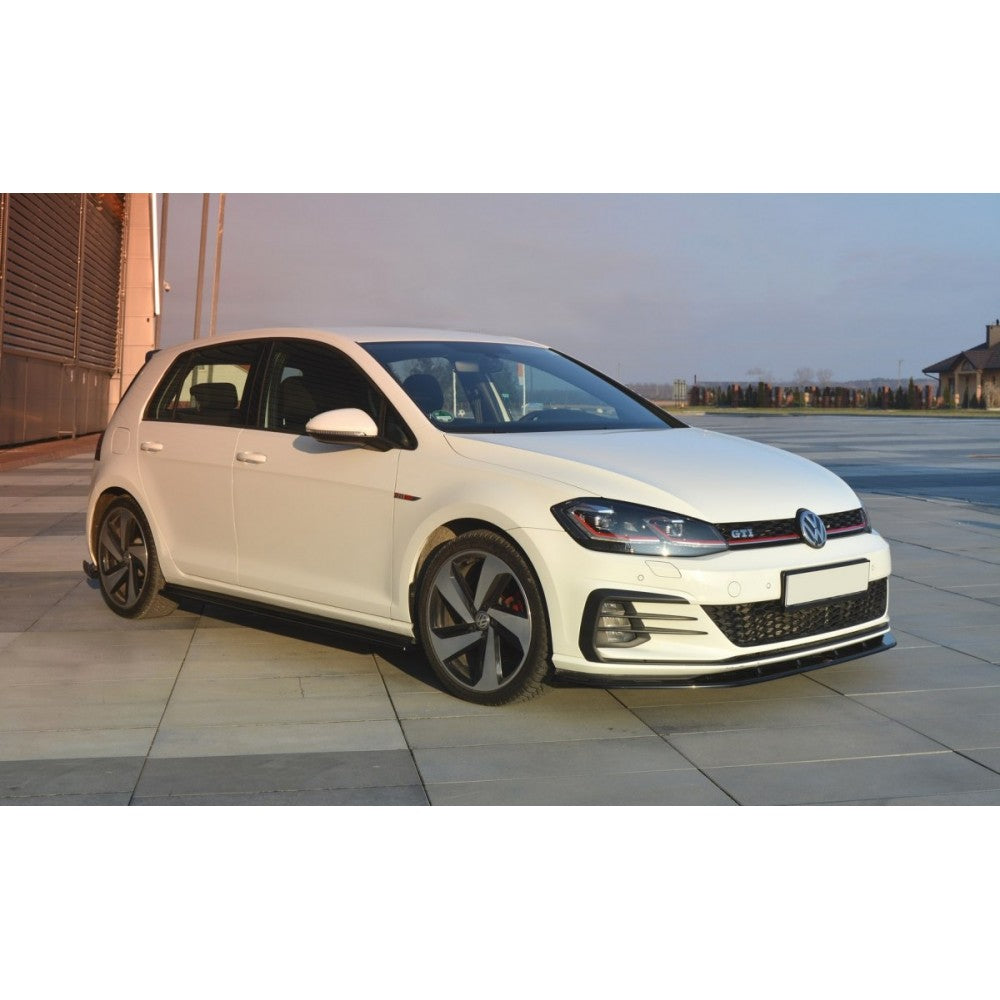 Maxton Design Front Splitter VW Golf Mk7.5 GTI Ver1 (Facelift) Front Lip