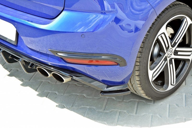Maxton Design Rear Side Splitters VW Golf Mk7.5 R (Facelift)