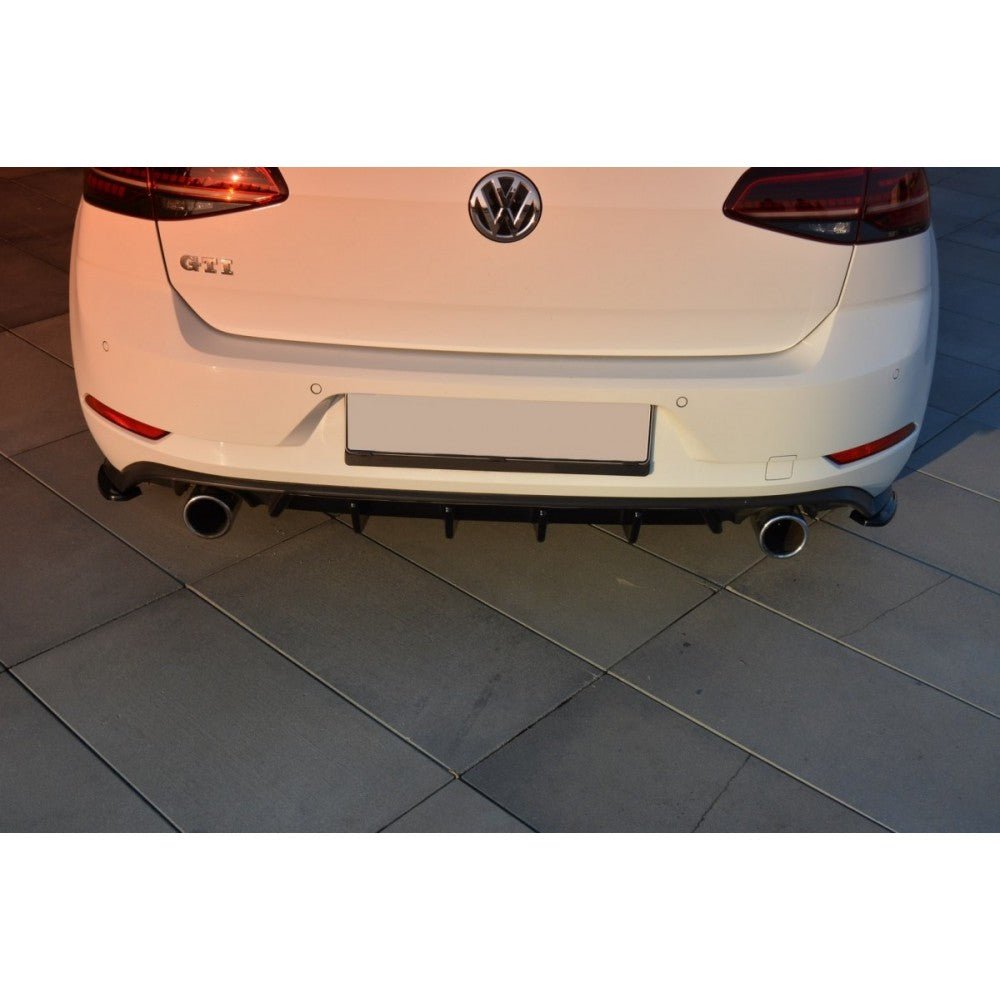 Maxton Design Rear Diffuser V2 Valance VW Golf Mk7.5 GTI (Facelift)