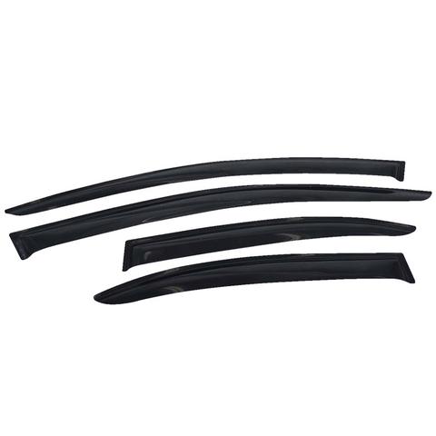 2008 - 2017 Mitsubishi Lancer CJ Ralliart Evo X Window Visors | Weather Shields