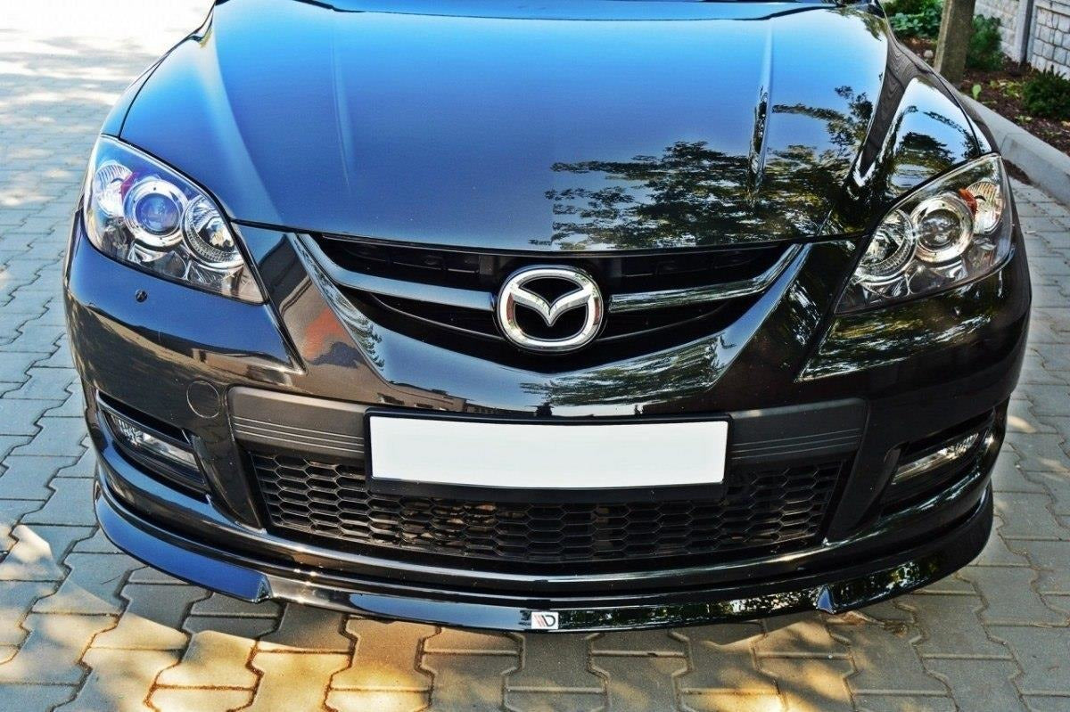 Maxton Design Front Splitter Mazda 3 MPS BK Front Lip
