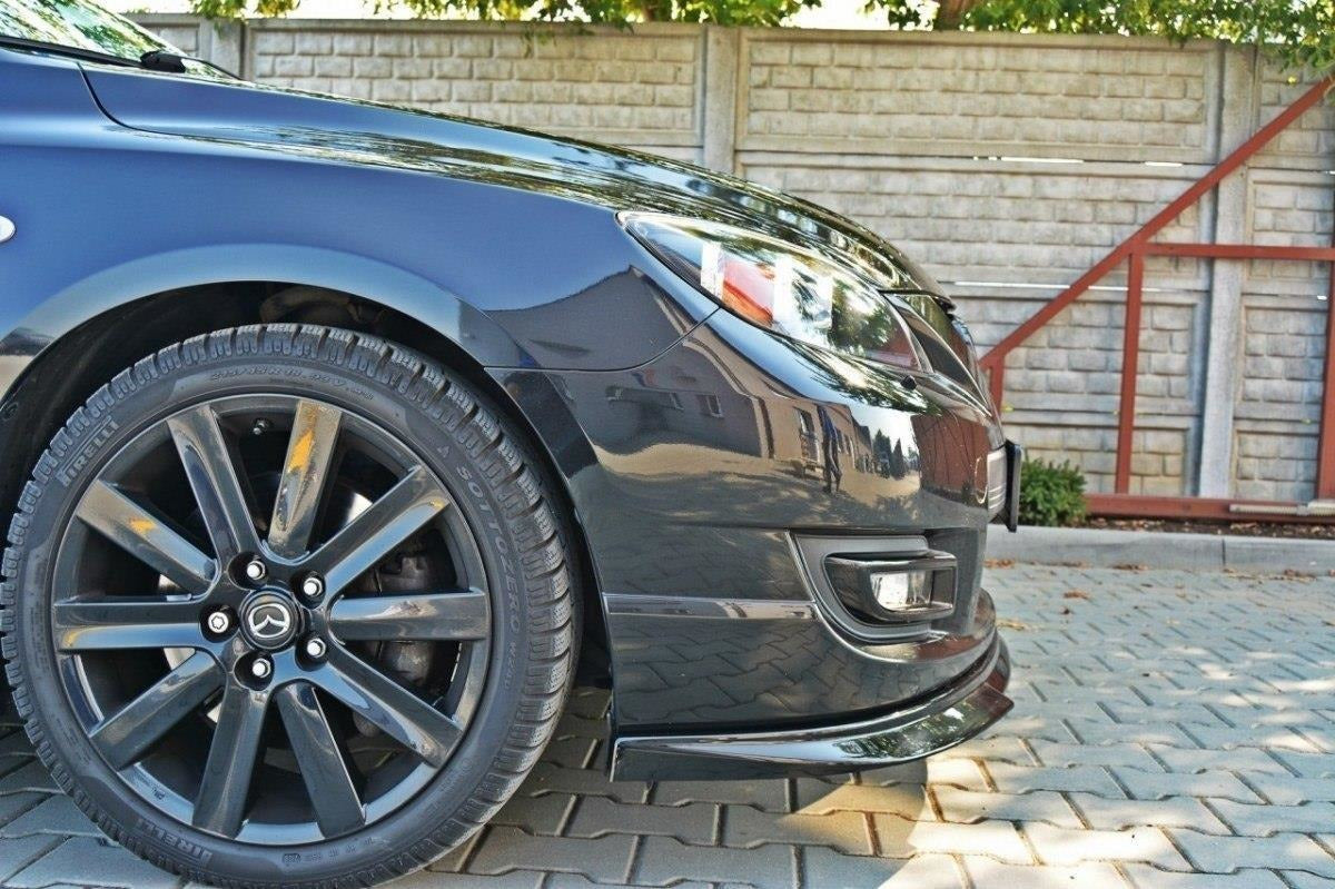Maxton Design Front Splitter Mazda 3 MPS BK Front Lip