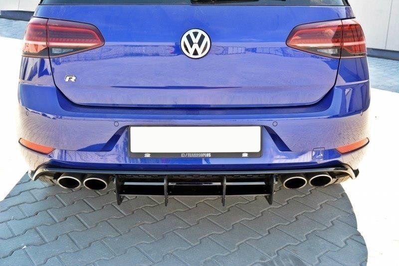 Maxton Design Rear Diffuser VW Golf Mk7.5 R (Facelift)