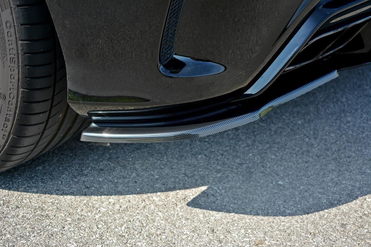 Maxton Design Rear Side Splitters Mercedes A45 W176 AMG (Facelift)