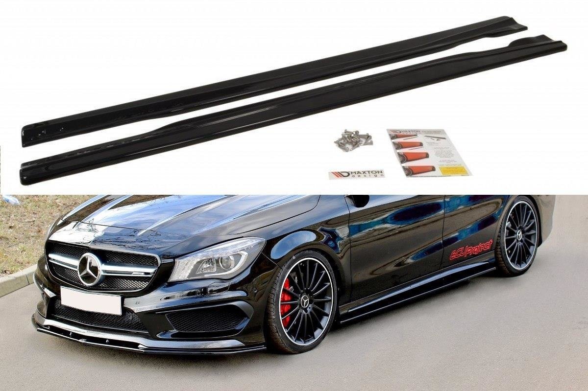 Maxton Design Mercedes CLA45C117 / A45 W176 AMG (Preface) Side Skirts
