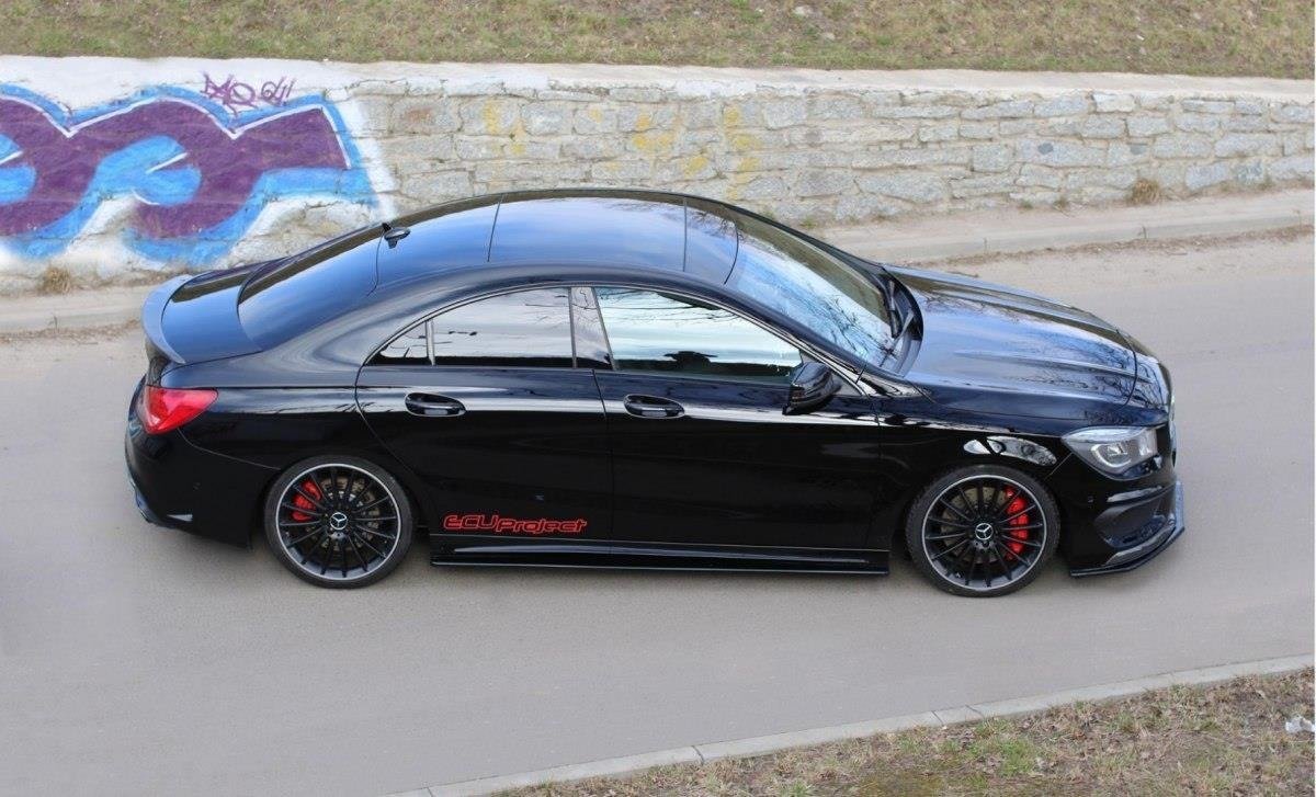 Maxton Design Mercedes CLA45C117 / A45 W176 AMG (Preface) Side Skirts