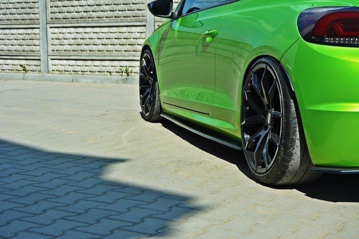 Maxton Design VW Scirocco R Front Splitter V.2 + Side Skirts + Diffuser
