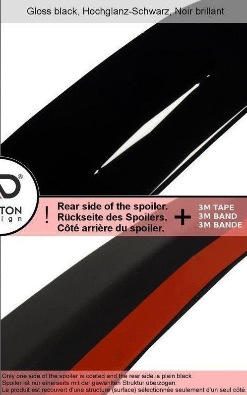 Maxton Design Ford Focus 3 RS Rear Spoiler Cap