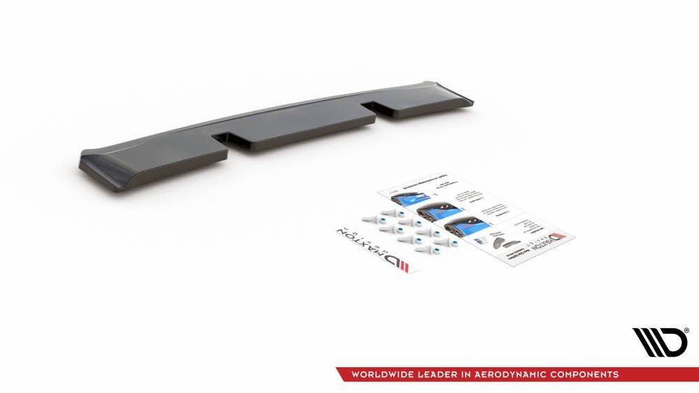 Maxton Design Central Rear Splitter VW Golf Mk8 GTI