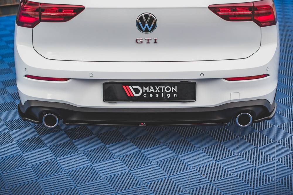 Maxton Design Central Rear Splitter VW Golf Mk8 GTI