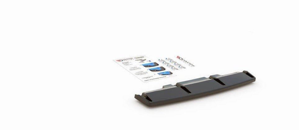 Maxton Design Central Rear Splitter VW Golf Mk8 R
