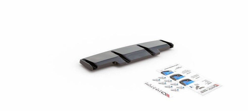 Maxton Design Central Rear Splitter VW Golf Mk8 R