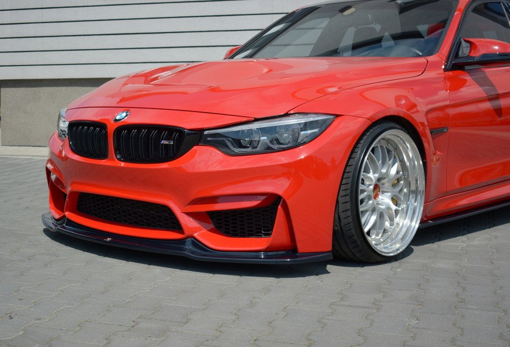 Maxton Design BMW M3 F80 Front Splitter Lip + Side Skirts + Rear Sides Splitter