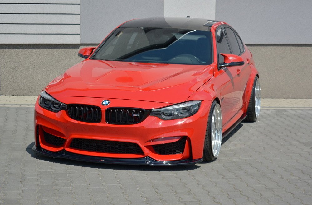Maxton Design BMW M3 F80 Front Splitter Lip + Side Skirts + Rear Sides Splitter