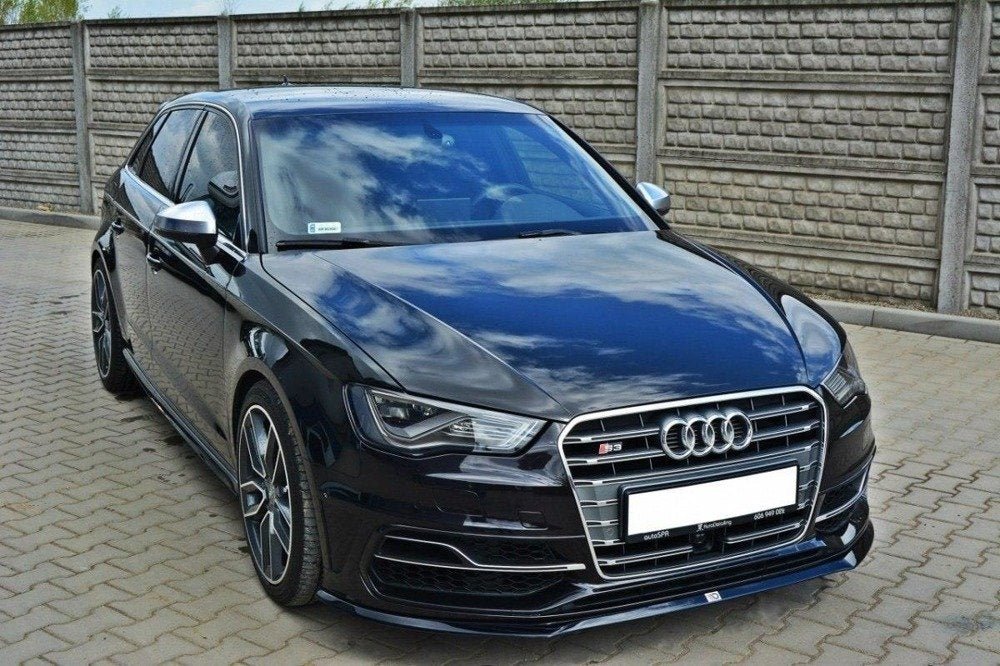 Maxton Design Front Splitter Audi S3 8V Sportback / A3 S-Line 8V Sportback