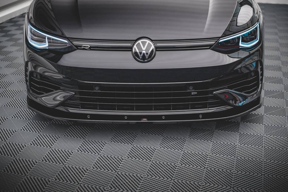 Maxton Design Front Splitter V.1 VW Golf Mk8 R Front Lip