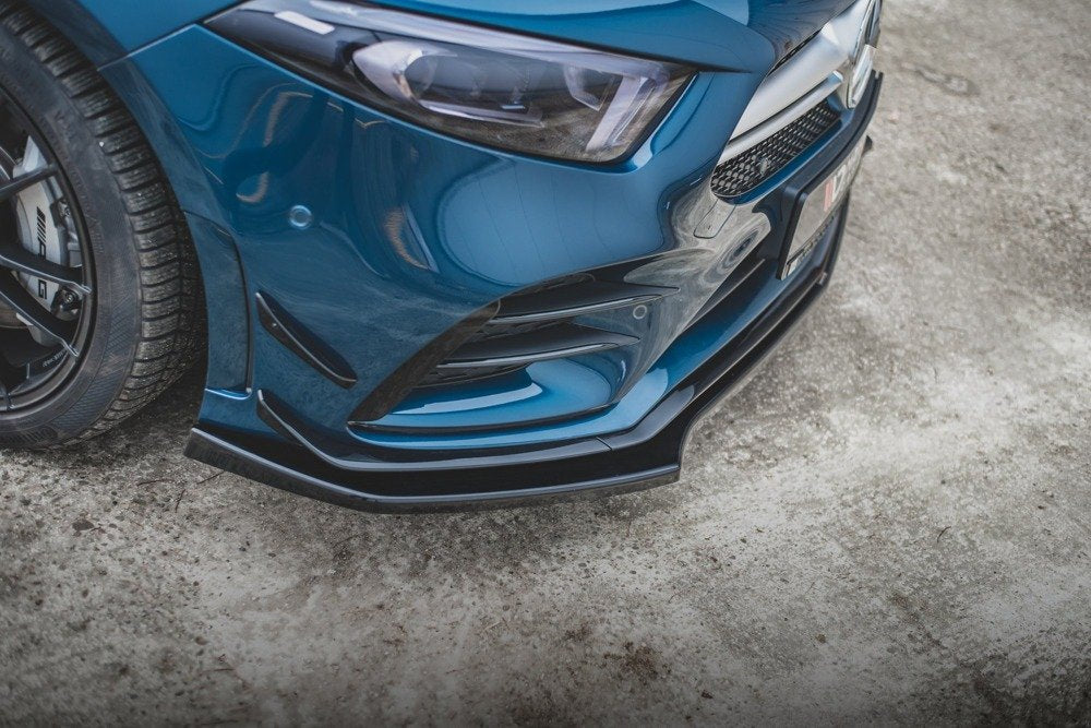 Maxton Design Front Splitter V.2 Mercedes A35 W177 Aero AMG Front Lip