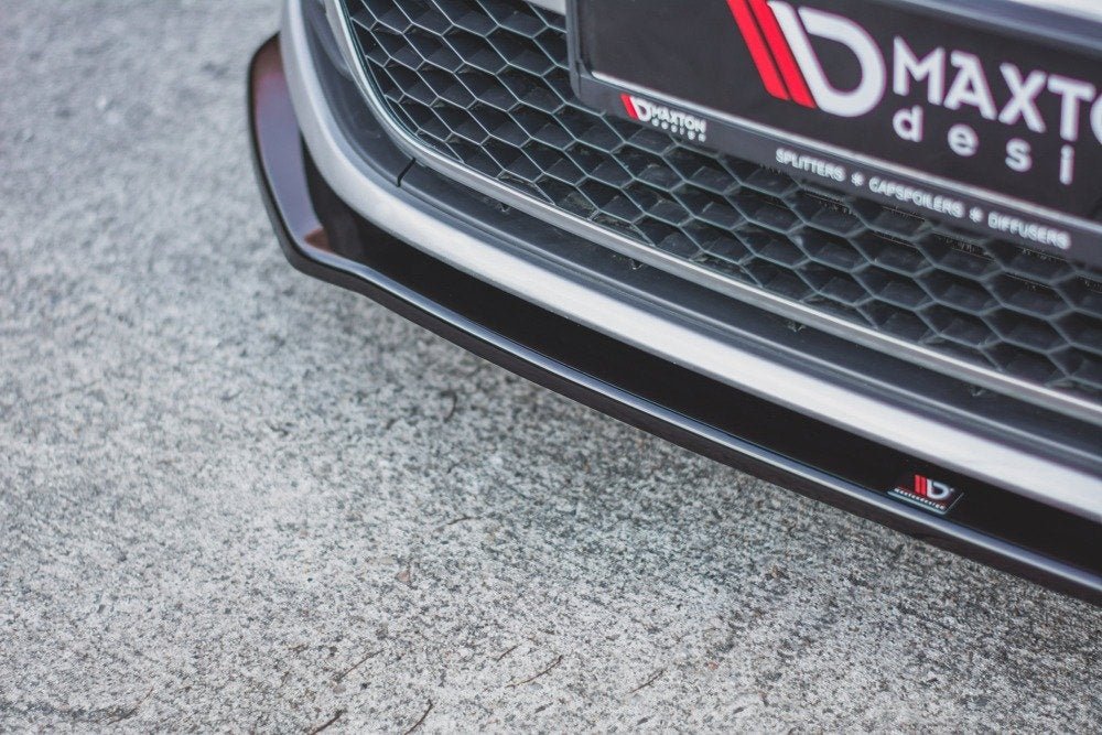 Maxton Design Front Splitter V.2 VW Golf Mk7 GTI (Prefacelift) Front Lip