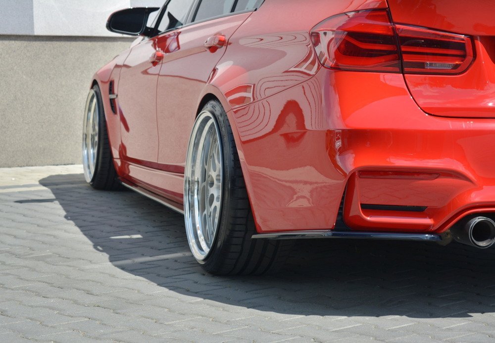 Maxton Design BMW M3 F80 Front Splitter Lip + Side Skirts + Rear Sides Splitter