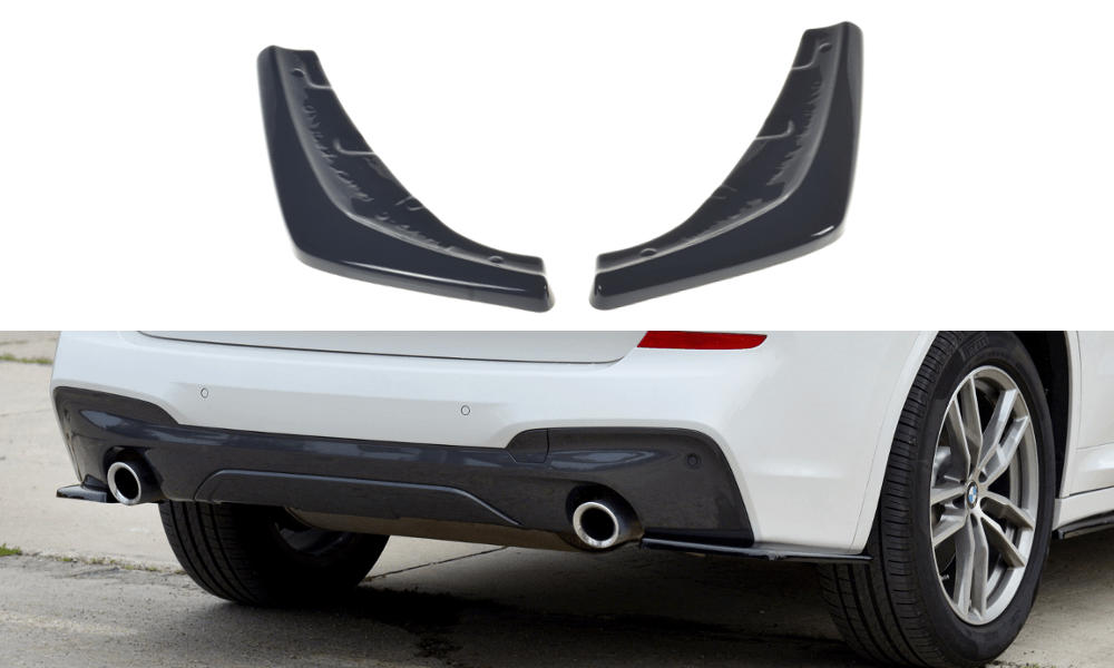 Maxton Design Rear Side Splitter compatible with BMW X3 G01 M-PACK