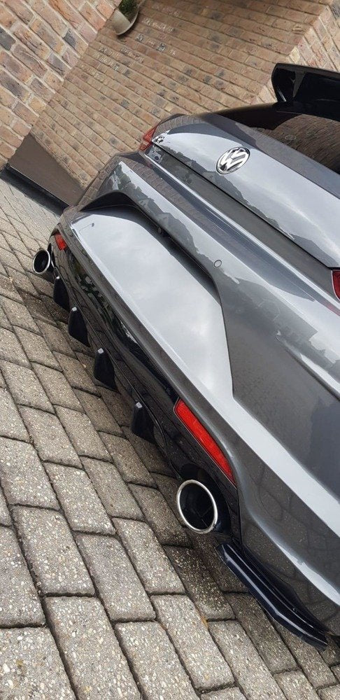 Maxton Design VW Scirocco R Facelift Rear Valance / Diffuser