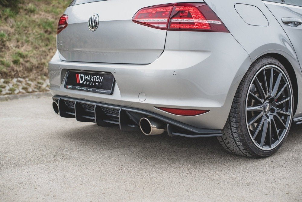 Maxton Design Racing Durability Rear Diffuser V1 Golf MK7 GTI