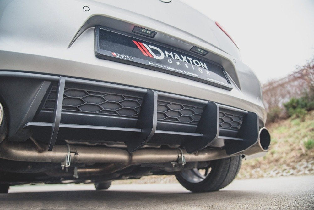 Maxton Design Racing Durability Rear Diffuser V2 Golf MK7 GTI