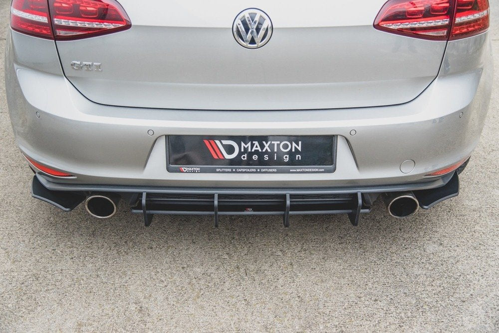 Maxton Design Racing Rear Side Splitters V2 Golf MK7 GTI