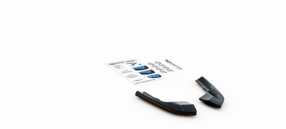 Maxton Design Rear Side Splitters VW Golf Mk8 R