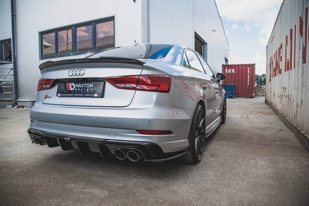 Maxton Design Audi S3 Sedan Facelift Rear Diffuser Valance