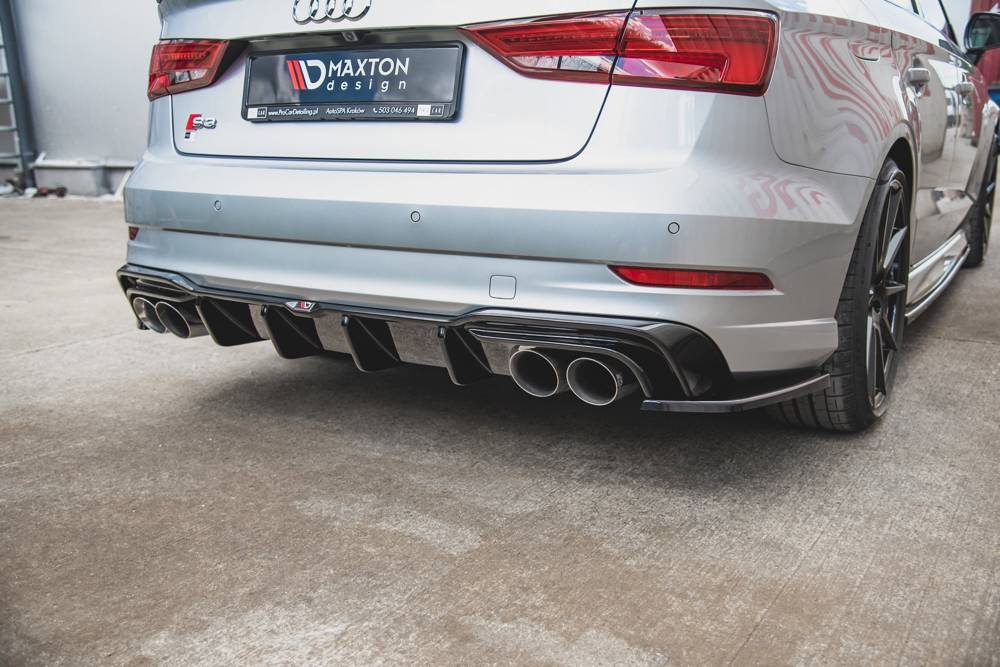 Maxton Design Audi S3 Sedan Facelift Rear Diffuser Valance