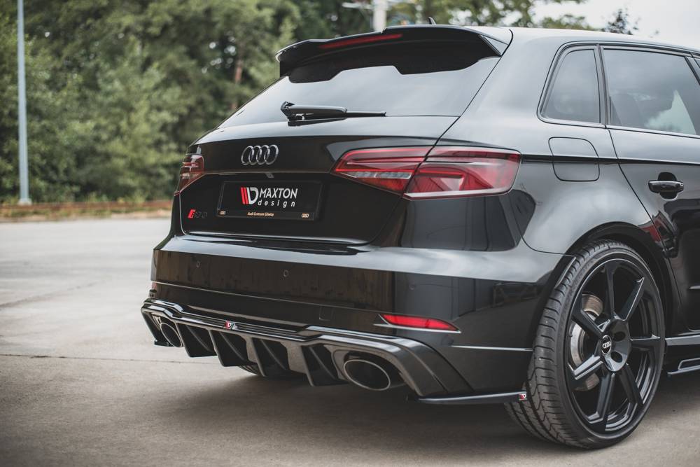Maxton Design Audi RS3 8V Facelift Hatch Back Rear Valance v2