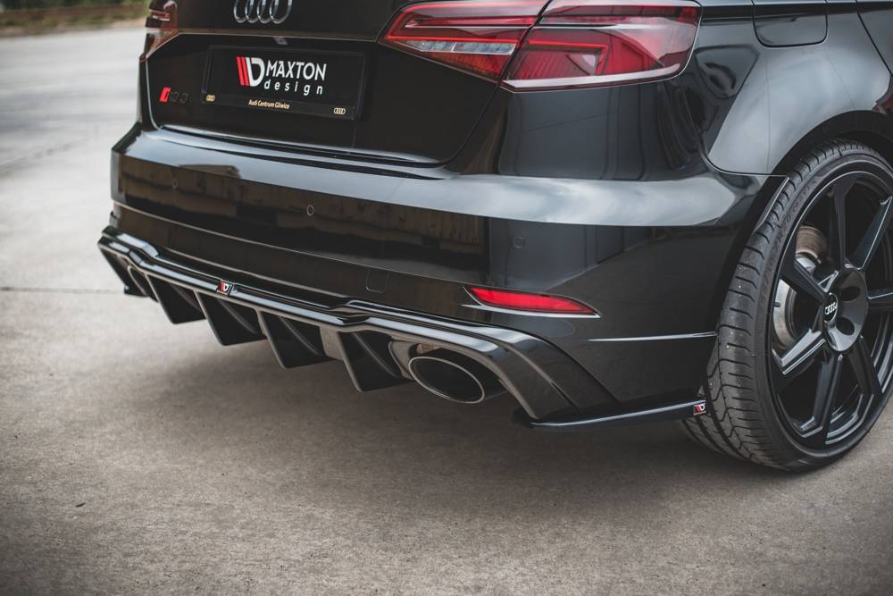 Maxton Design Audi RS3 8V Facelift Hatch Back Rear Valance v2