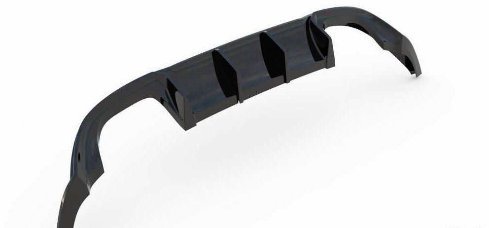 Maxton Design Rear Diffuser Valance V3 VW Golf Mk7.5 R (Facelift)