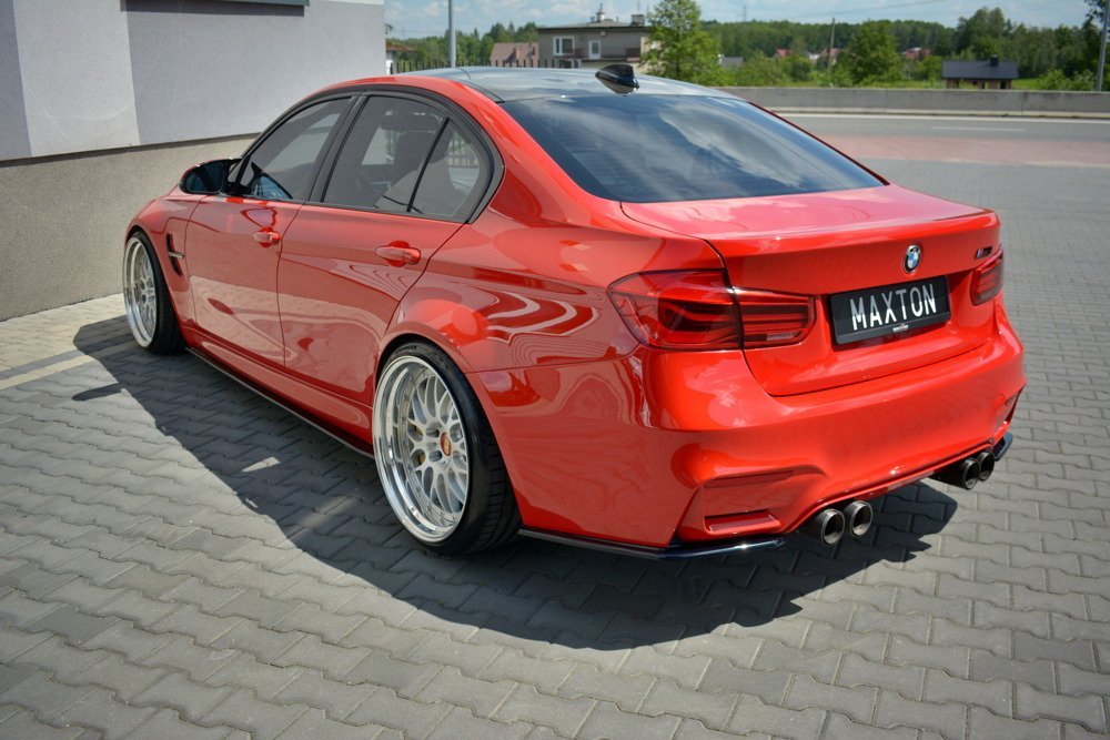 Maxton Design BMW M3 F80 Front Splitter Lip + Side Skirts + Rear Sides Splitter