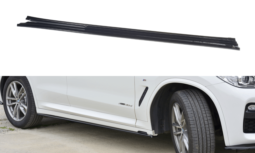 Maxton Design Side Skirts compatible with BMW X3 G01 M40i / M-PACK