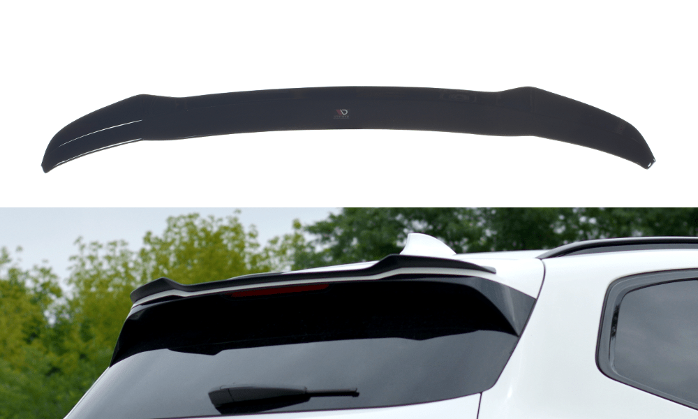 Maxton Design Spoiler Cap compatible with BMW X3 M40d / M40i / M-Pack G01 / iX3 G08 Facelift