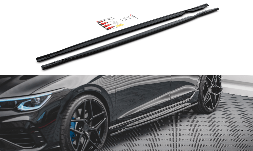 Maxton Design Side Skirts VW Golf Mk8 R